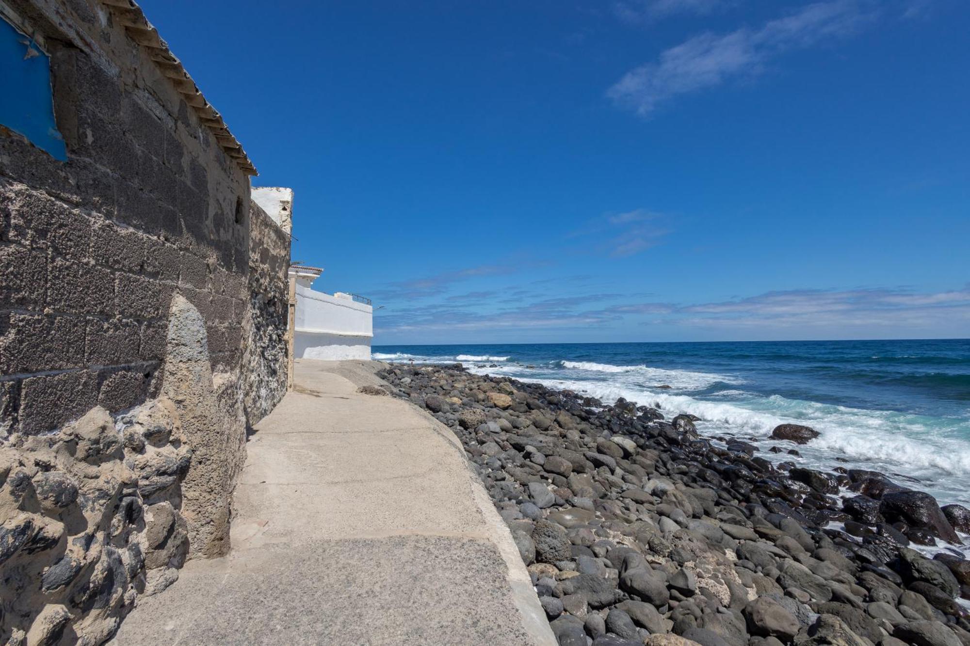 Costa Norte San Andres Studio Con Terraza Compartida Vista Al Mar Trapiche (Las Palmas) Exterior foto