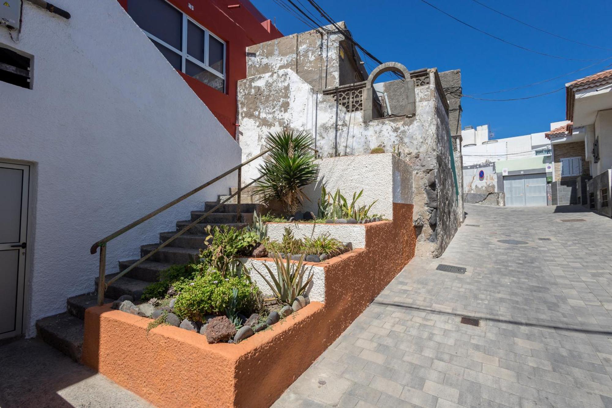 Costa Norte San Andres Studio Con Terraza Compartida Vista Al Mar Trapiche (Las Palmas) Exterior foto