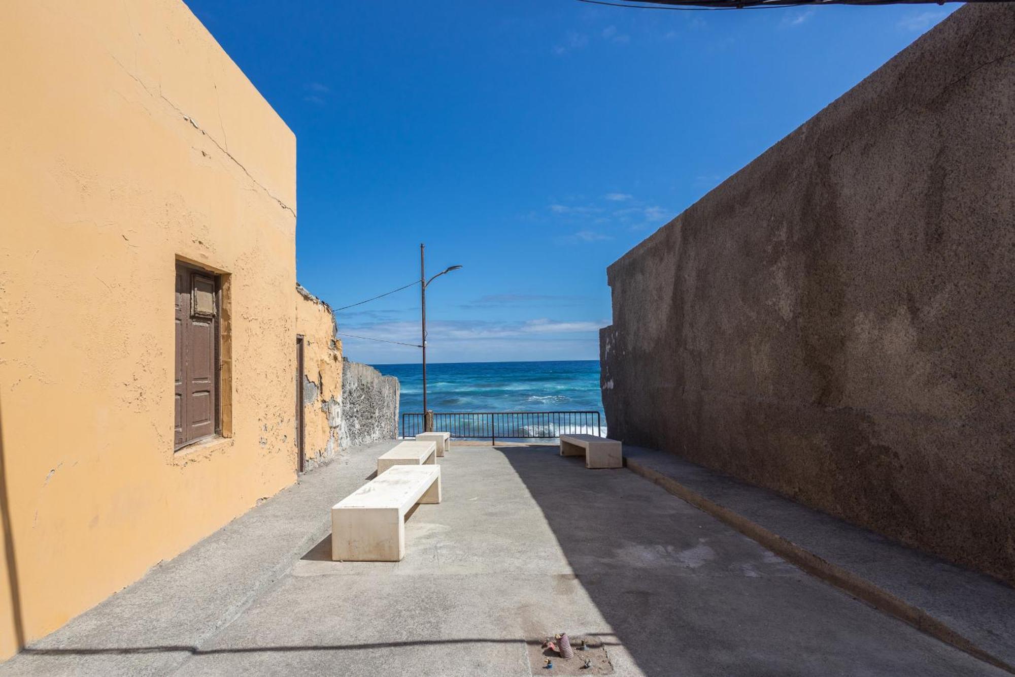 Costa Norte San Andres Studio Con Terraza Compartida Vista Al Mar Trapiche (Las Palmas) Exterior foto