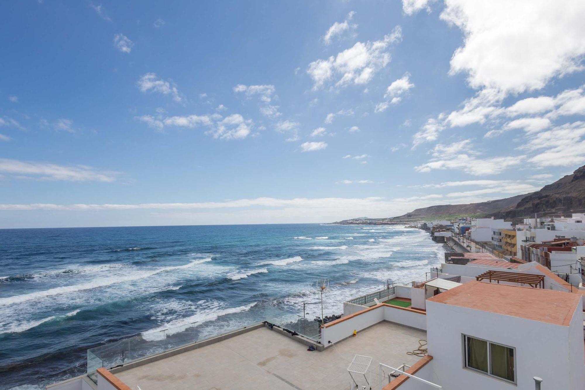 Costa Norte San Andres Studio Con Terraza Compartida Vista Al Mar Trapiche (Las Palmas) Exterior foto